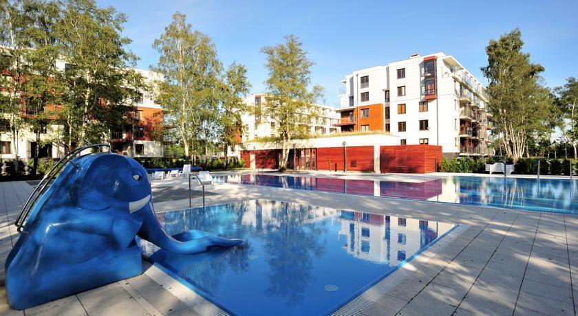 Apartament Aquamarine Polanki Kołobrzeg Eksteriør billede
